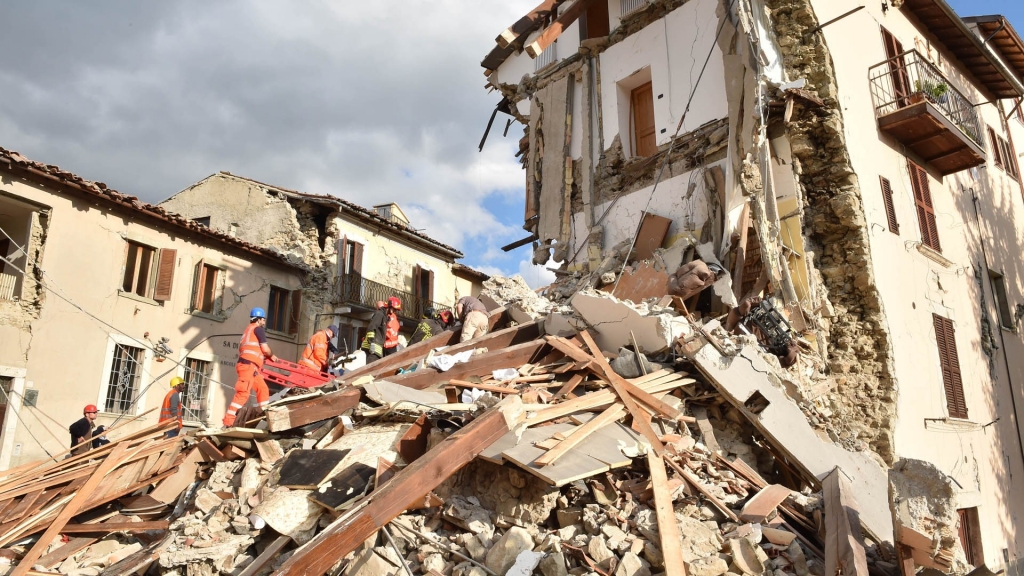 21 believed dead after 6.2 earthquake in central italy, reports say