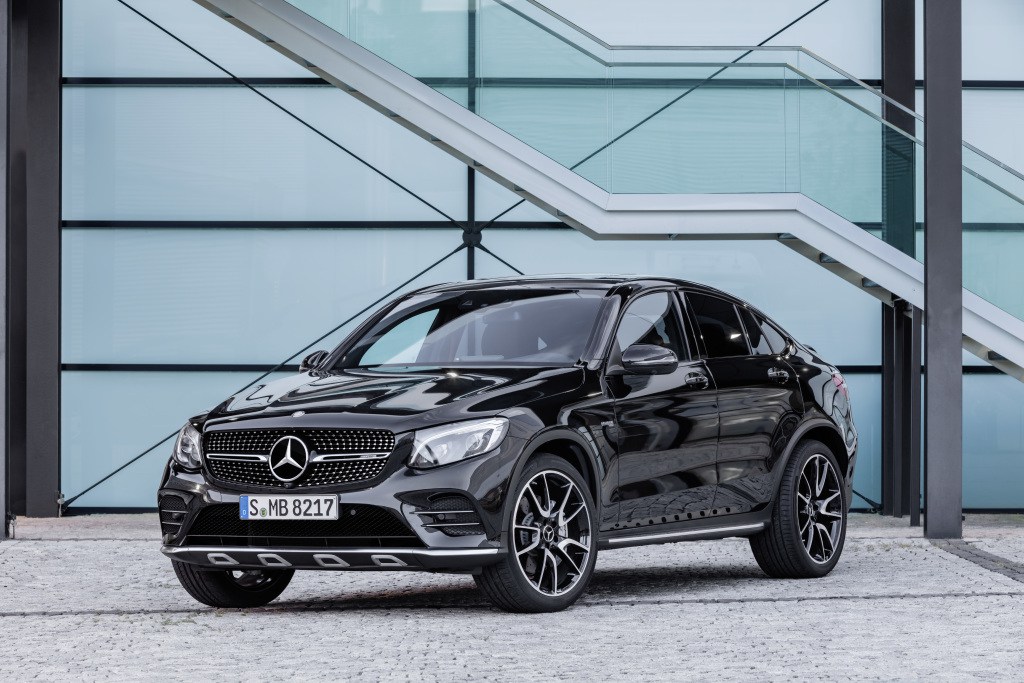 Mercedes-AMG GLC 43 4MATIC Coupé outdoor 2016 exterior obsidian black