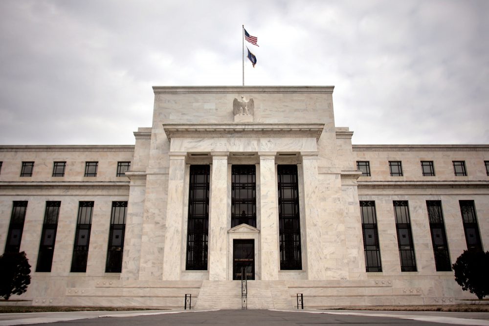 The Federal Reserve building on Jan. 22 2008 in Washington D.C