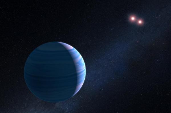 Hubble telescope discovers planet orbiting 2 stars