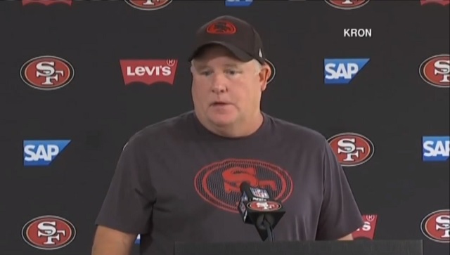 49ers coach Chip Kelly at Tuesday's press conference