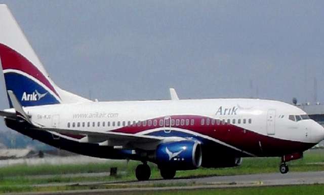 An Arik Air plane