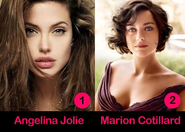 Angelina Jolie vs Marion Cotillard