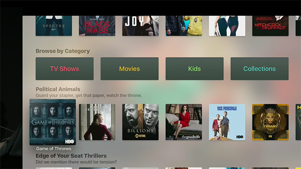 Report: New Apple TV app to provide show…