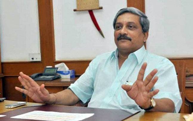 Defence Minister Manohar Parrikar