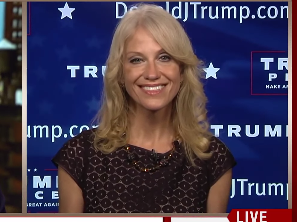 Donald Trump campaign manager Kellyanne Conway.   MSNBC