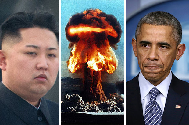 US overwhelming response North Korea