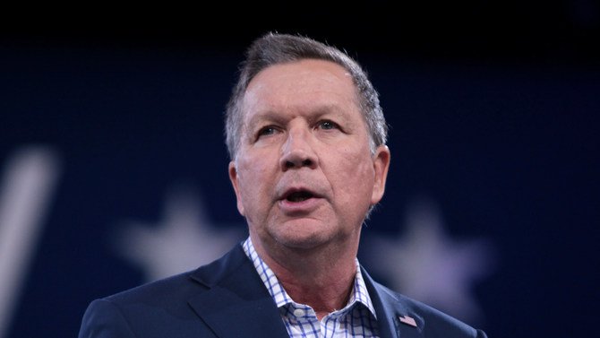 John Kasich speaking at 2016 CPAC