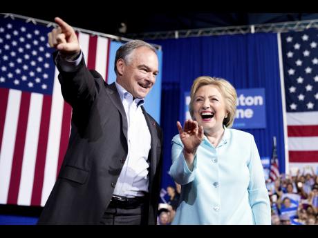 Video File Hillary Clinton and running mate Tim Kaine