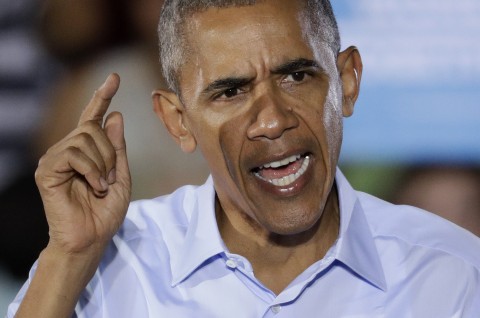 President Obama speaks at a rally on Oct. 23 in North Las Vegas