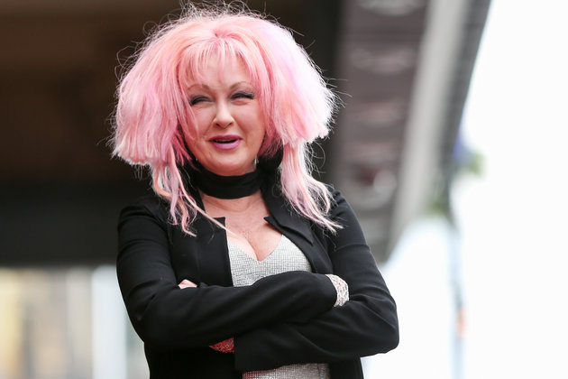 Rich Fury  Invision  AP
Cyndi Lauper knows Trump from'Celebrity Apprentice and is not a fan