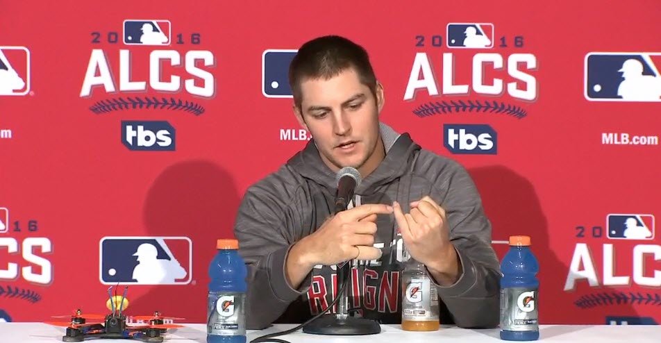 Trevor Bauer described the accident to the media prior to the game.   MLB Video