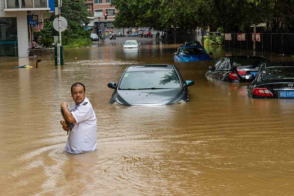 Typhoon Megi hits China and caused landslides