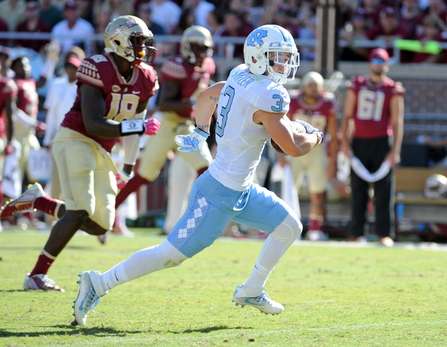 North Carolina Tar Heels at Virginia Cavaliers- 10/22/16 College Football Pick Odds and Prediction