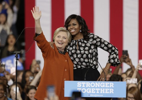 Clinton and Obama: First ladies form political odd couple