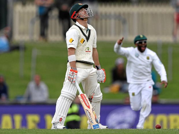 David Warner knows he's gone in Australia's second innings