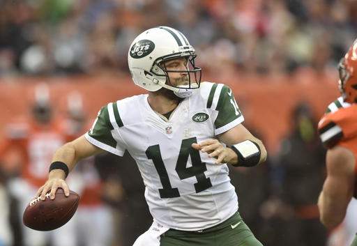 Jets' Ryan Fitzpatrick has sprained MCL