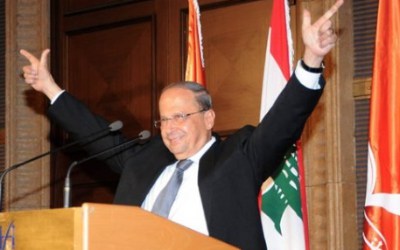 Lebanese President Michel Aoun. Credit Wikimedia Commons