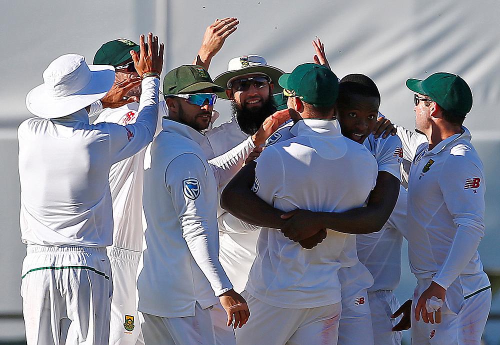 Philander Rabada take South Africa close to win