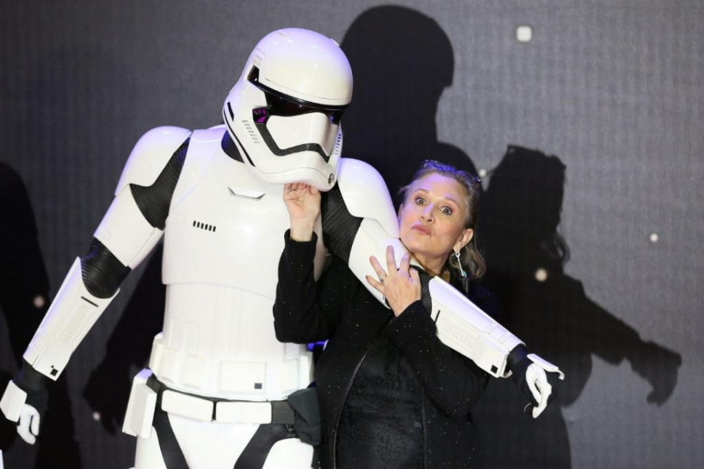 Actress and author Carrie Fisher who found fame as Princess Leia in the original 'Star Wars&#x27 in 1977 has died. She was 60