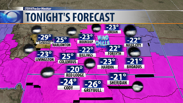 Wind Chill a factor Sunday and Monday across SE Texas