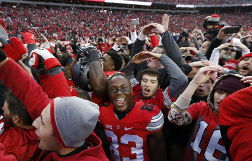 Quake scale Ohio St win vs Michigan rocked stadium the most