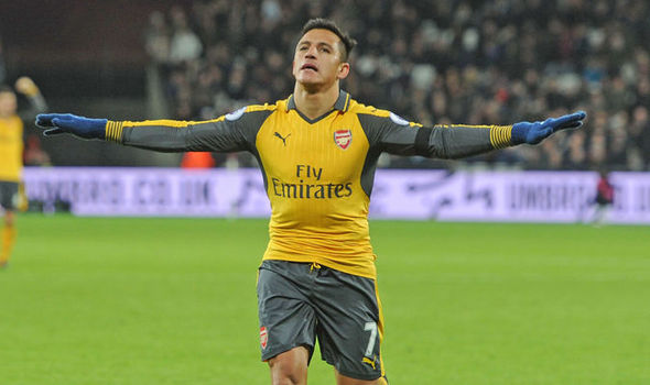 Arsenal star Alexis Sanchez