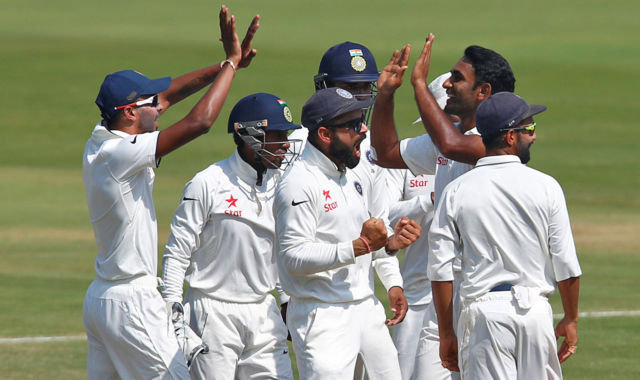 India v England Tourists crumble to heavy defeat in second Test