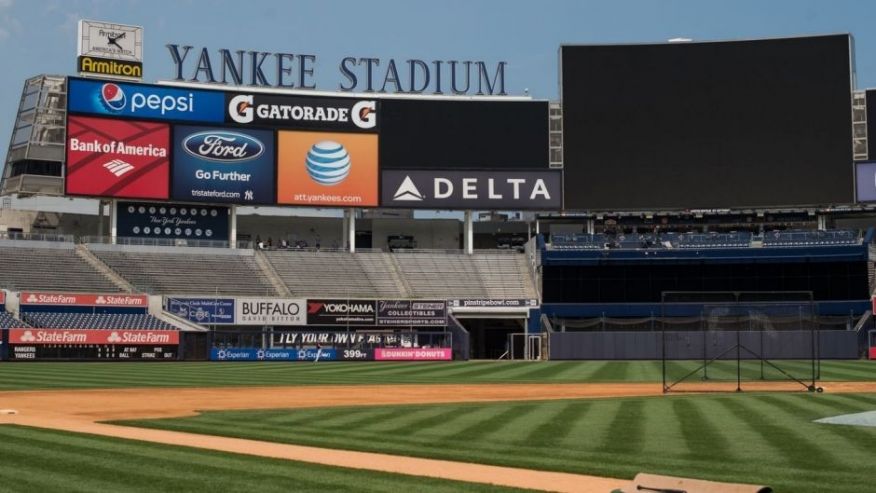 NEW YORK- JULY 23 A general view of Yankee Stadium before the game between the Texas Rangers and the New York Yankees at Yankee Stadium