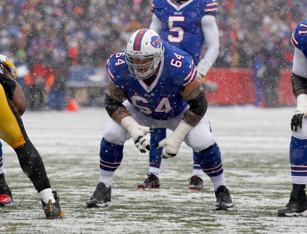 Dec 11 2016 Orchard Park NY USA Buffalo Bills offensive guard Richie Incognito against the Pittsburgh Steelers at New Era Field. Mandatory Credit Timothy T. Ludwig-USA TODAY Sports