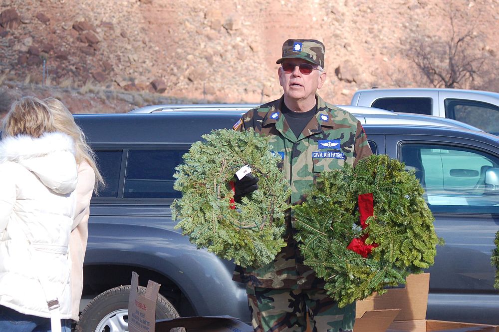 Wreaths Across America celebrated at the Shivwits Band of Paiutes Cemetery Shivwits Utah Dec. 12 2015