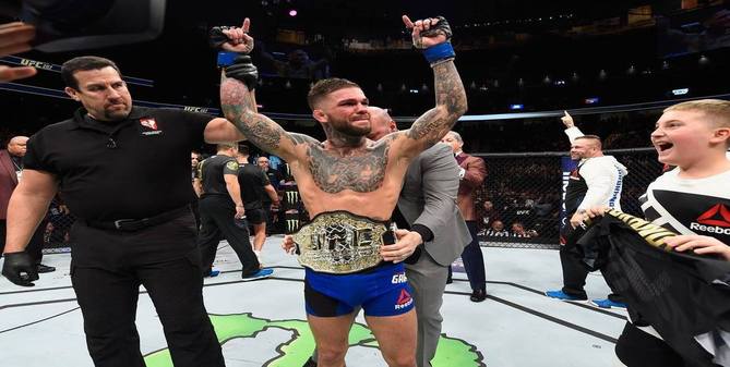 The Real-Life Diet of UFC Bantamweight Cody Garbrandt