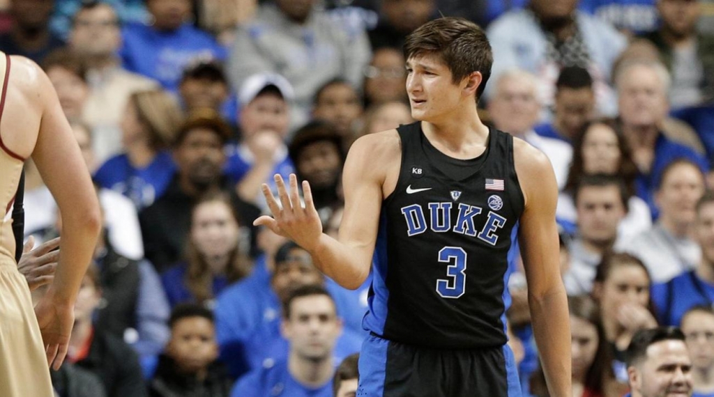 Grayson Allen Returns from Suspension vs. Georgia Tech: Comments, Reaction