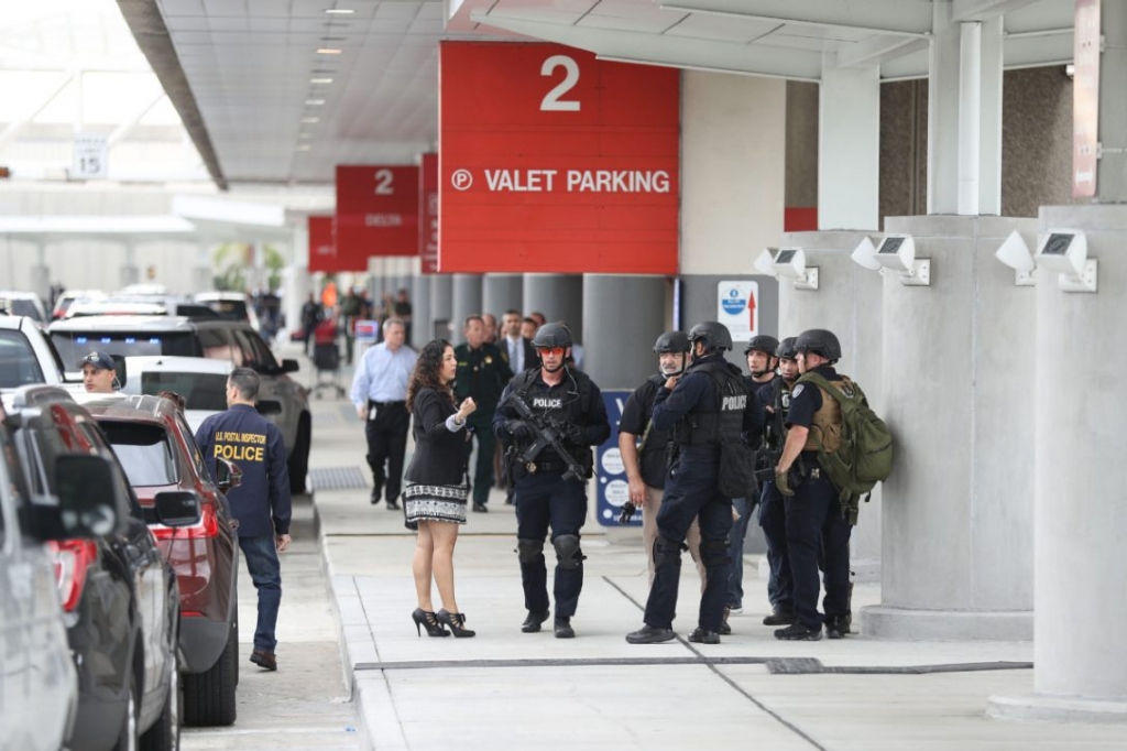 A killing spree at Fort Lauderdale's airport Friday highlighted an area of weakness areas outside of screening checkpoints that are comparatively light on security