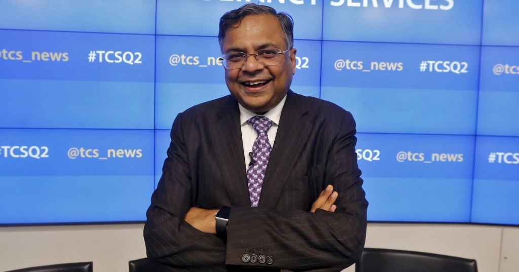 TCS chief Natarajan Chandrasekaran appointed Tata Sons&#39 new chairperson