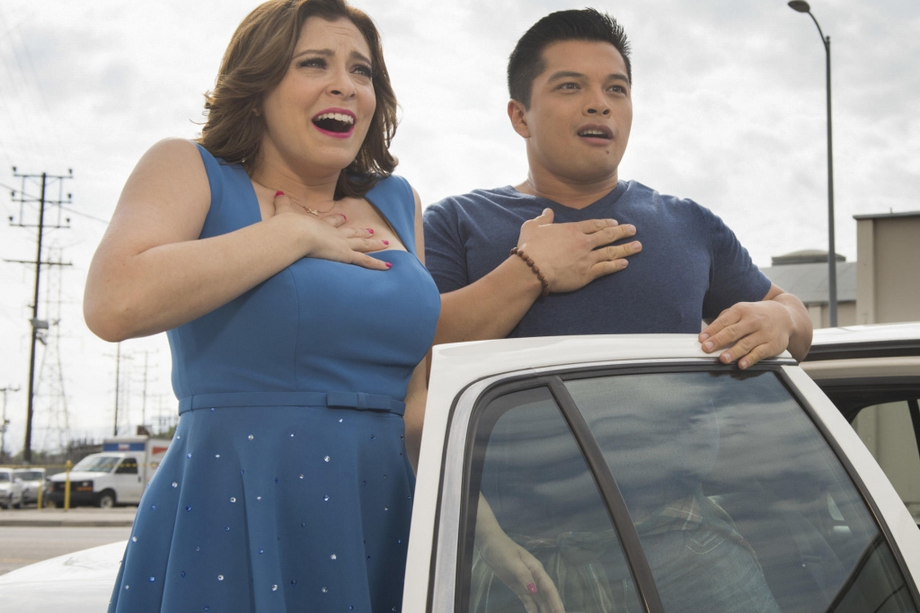 Rachel Bloom and Vincent Rodriguez Crazy Ex-Girlfriend