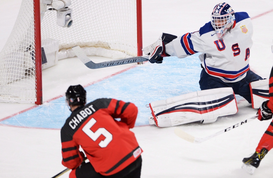 Chabot Goal World Junior Canada USA