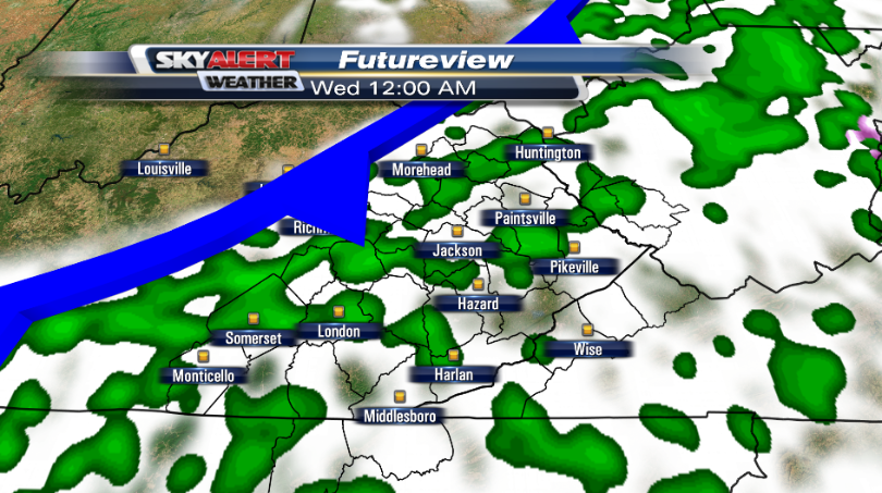 Snow, sleet and freezing rain this afternoon transitions to rain tonight