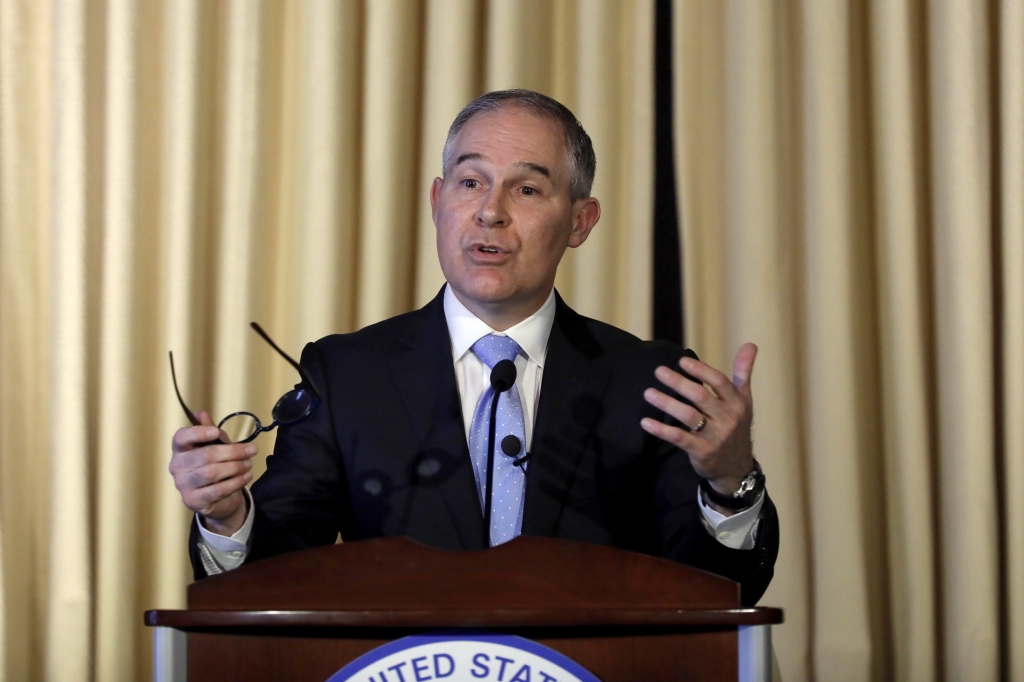 Environmental Protection Agency Administrator Scott Pruitt