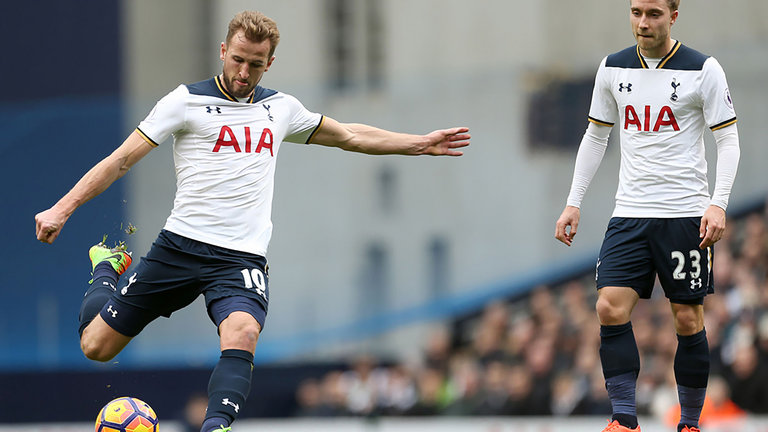 Harry Kane scored his 100th goal at club level on Sunday afternoon