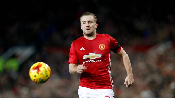 Luke Shaw has not tasted first-team action this month