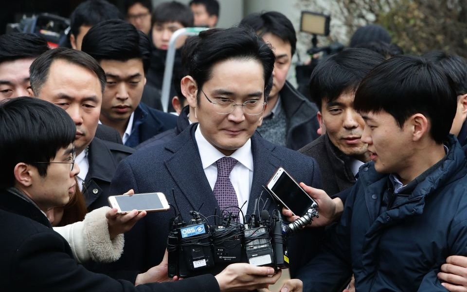 Samsung Vice Chairman Lee Jae Yong Arrives At Court