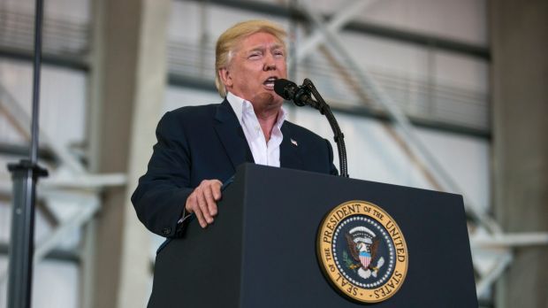 US President Donald Trump said something had happened in Sweden