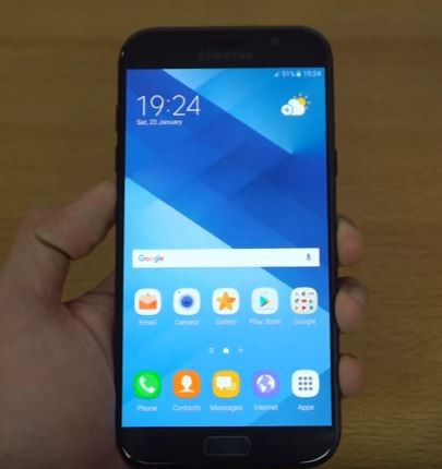 Samsung Galaxy A7 BLACK- Unboxing