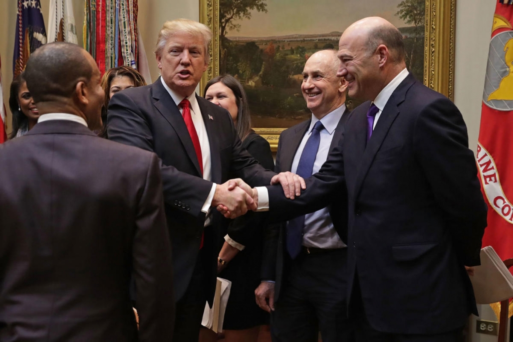 Gary Cohn has suggested that the Trump Administration will attempt to significantly roll back post-2008 regulatory reform on Wall Street