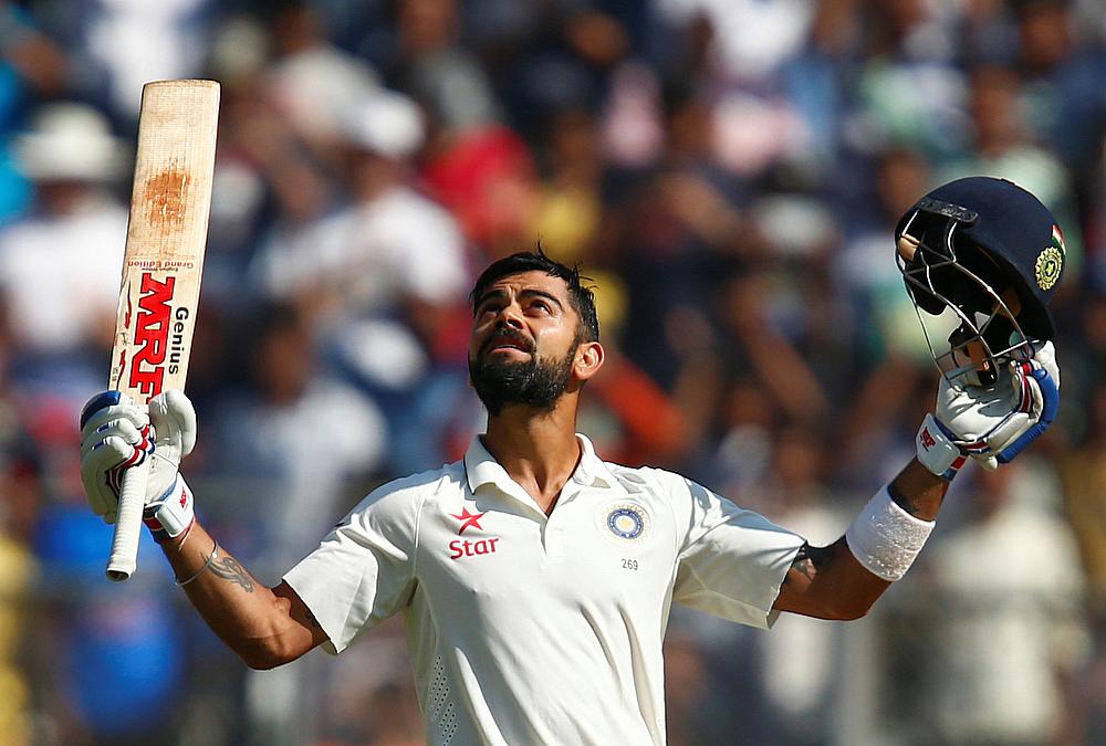 Virat Kohli scores yet another century for India