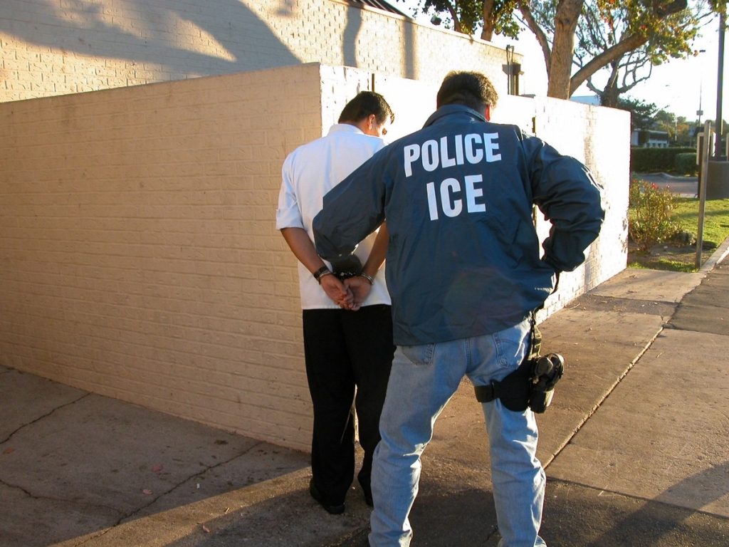 ICE U.S. Immigration and Customs Officer