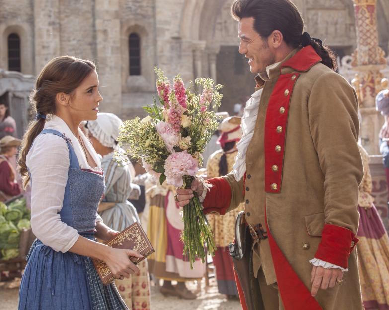 Emma Watson Luke Evans Beauty and the Beast R  R