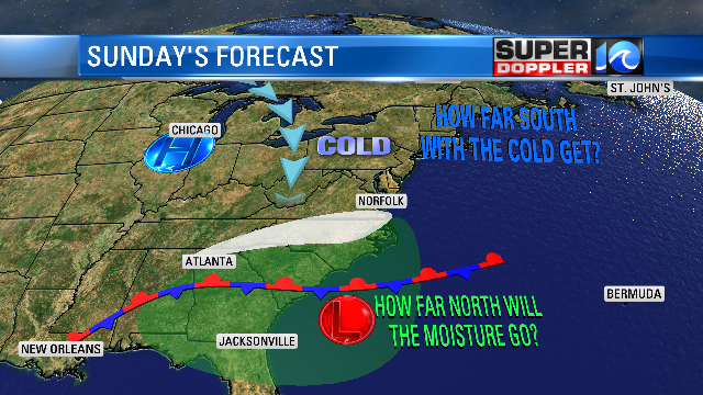 Forecast Surface Map