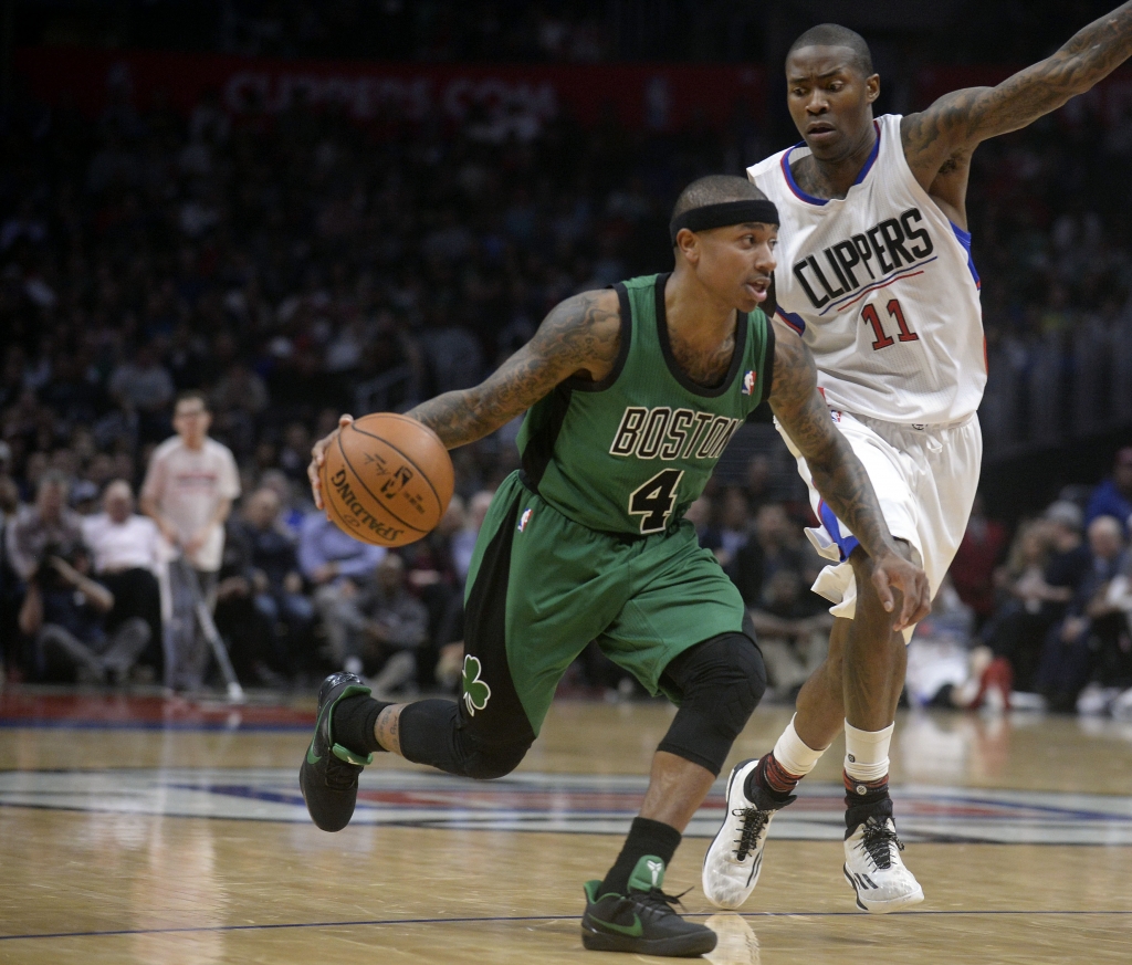 Isaiah Thomas was upset following the Celtics loss Monday night